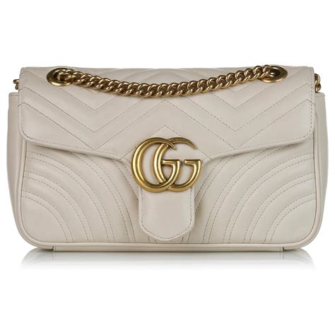 immagini borsa gucci bianca pelle|borse tracolla donna Gucci.